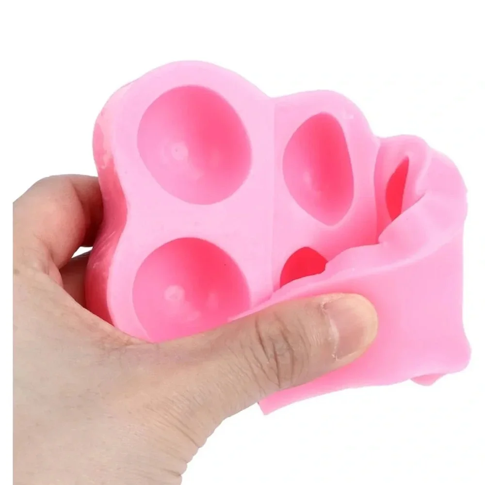 🆕 4Pcs Silicone Fondant Molds